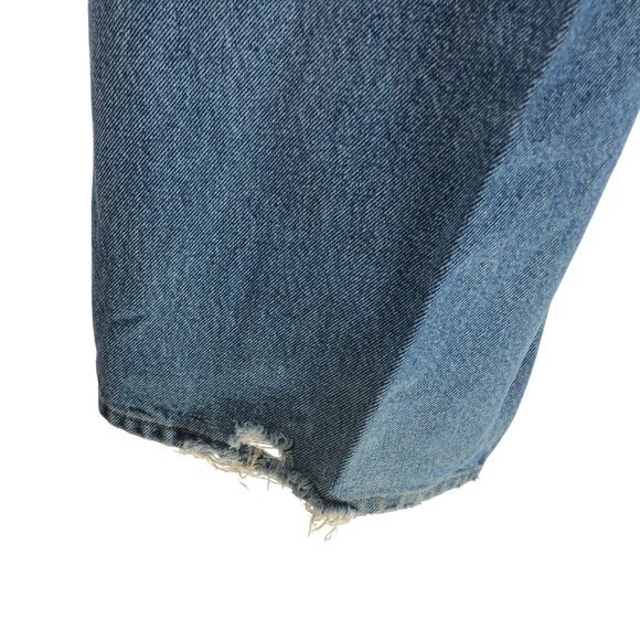 Carhartt Signature Denim Dungaree Original Carpenter Jeans 40x32 Actual 38x31 - Picture 7 of 9